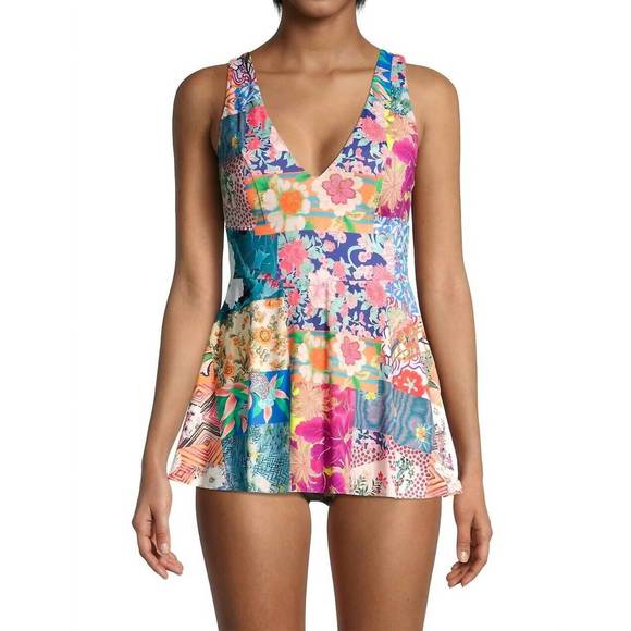 JOHNNY WAS Other - NEW JOHNNY WAS mari skirted one piece in multi